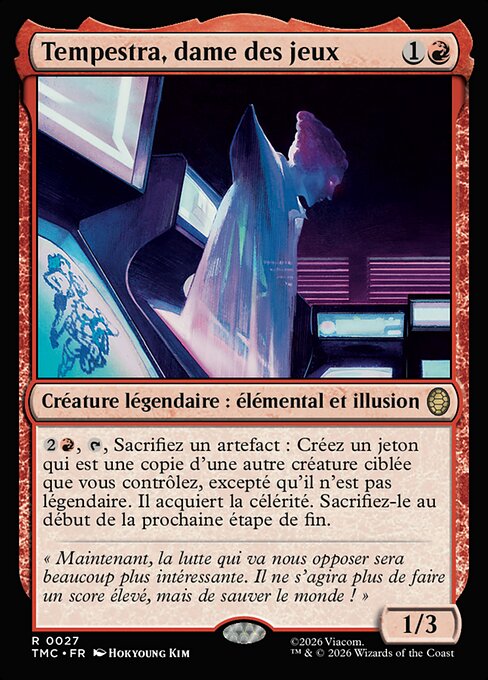 Tempestra, dame des jeux