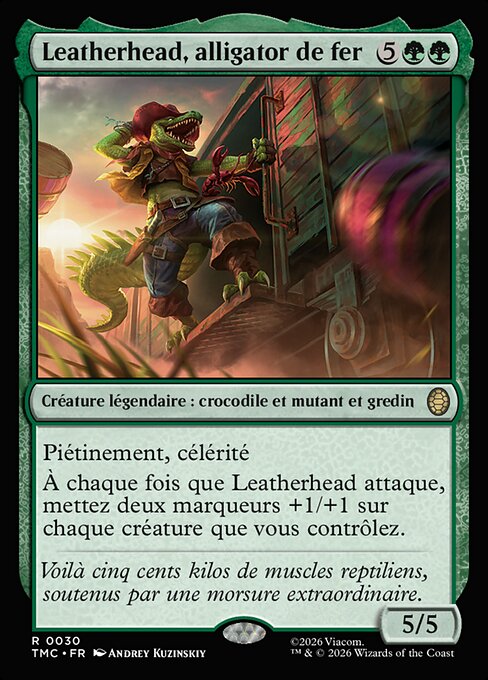 Leatherhead, alligator de fer
