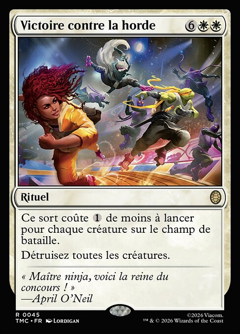 Victoire contre la horde