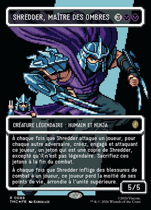 Shredder, maître des ombres