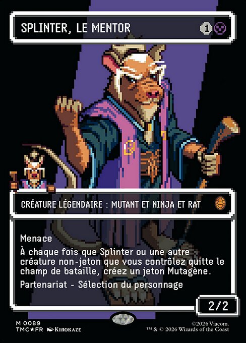 Splinter, le mentor