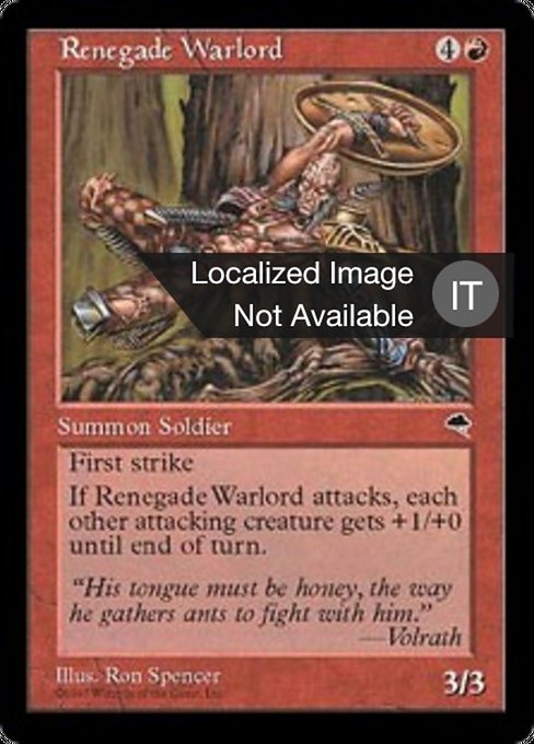 Condottiero Rinnegato