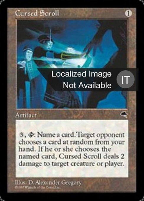 Cursed Scroll