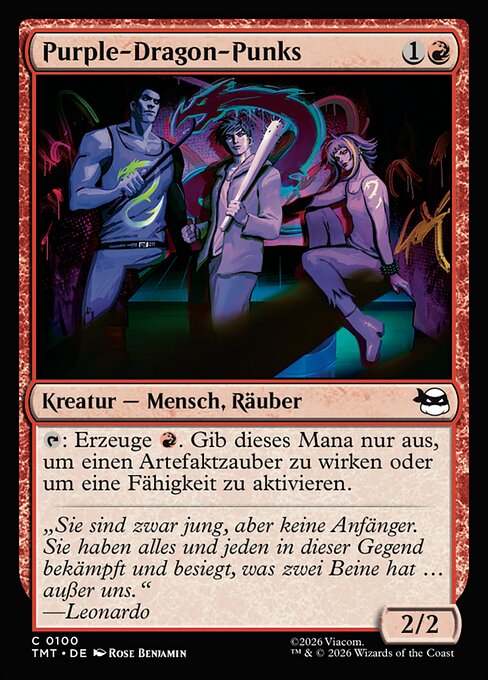 Purple Dragon Punks