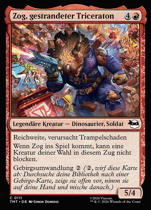 Zog, Triceraton Castaway