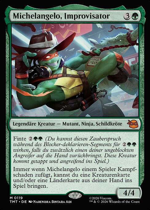 Michelangelo, Improvisator