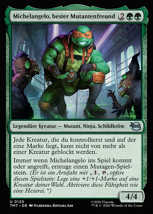 Michelangelo, Mutant BFF