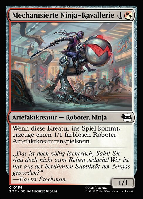 Mechanized Ninja Cavalry