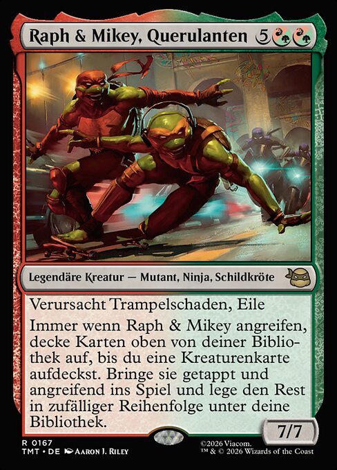 Raph & Mikey, Troublemakers