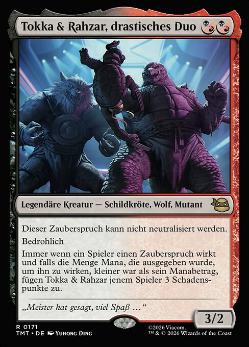 Tokka & Rahzar, drastisches Duo