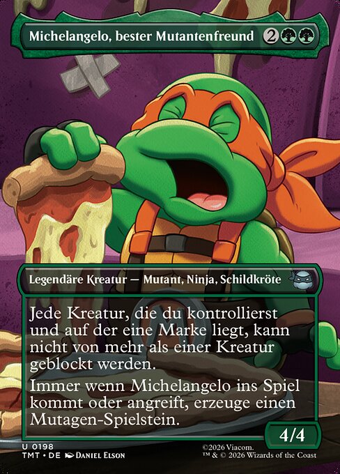 Michelangelo, Mutant BFF