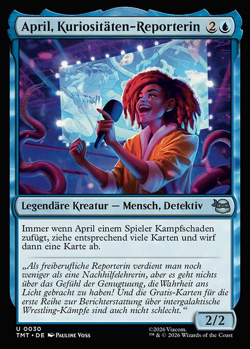 April, Reporter of the Weird