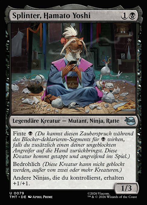 Splinter, Hamato Yoshi