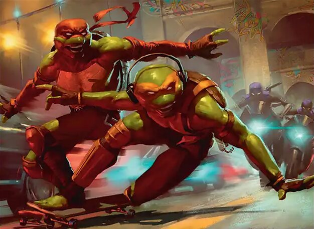 Raph & Mikey, Troublemakers