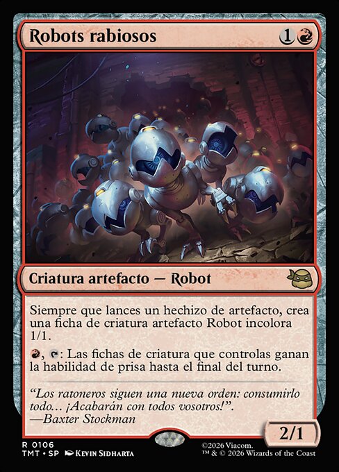Robots rabiosos