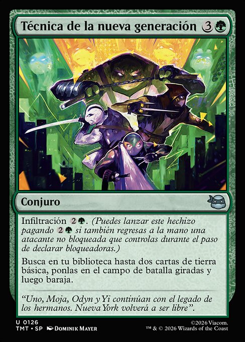 Técnica de la nueva generación