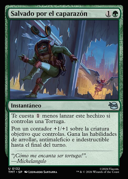 Salvado por el caparazón