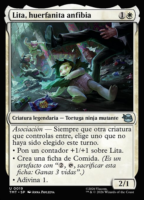 Lita, huerfanita anfibia