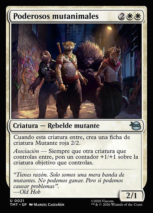 Poderosos mutanimales