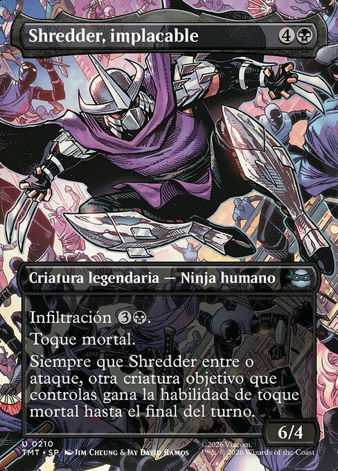 Shredder, implacable