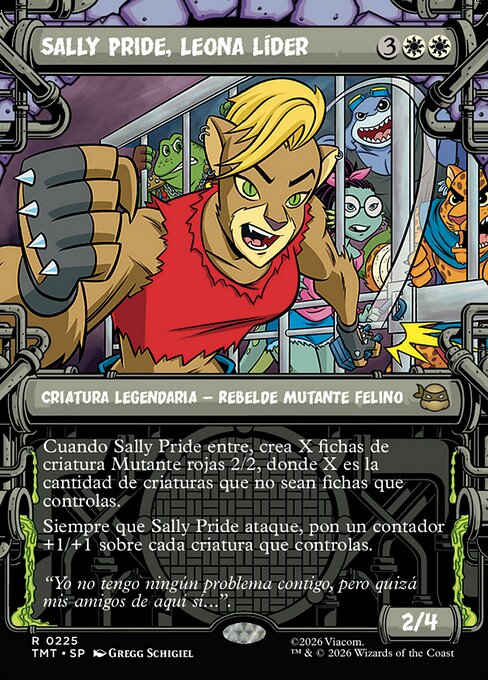 Sally Pride, leona líder