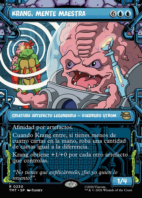 Krang, mente maestra