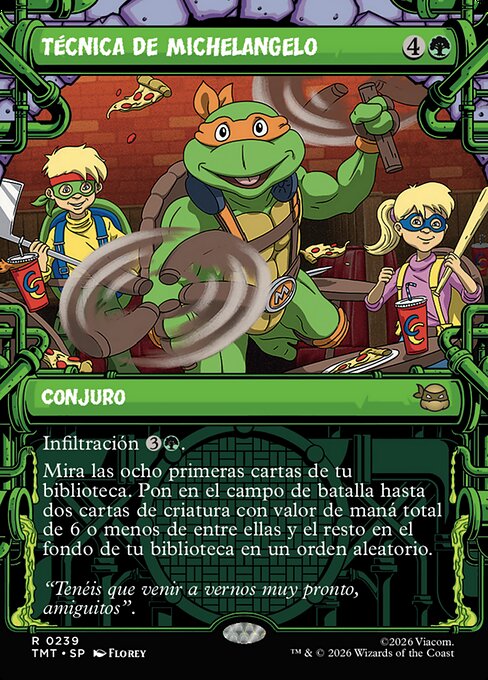 Técnica de Michelangelo