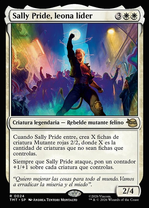 Sally Pride, leona líder