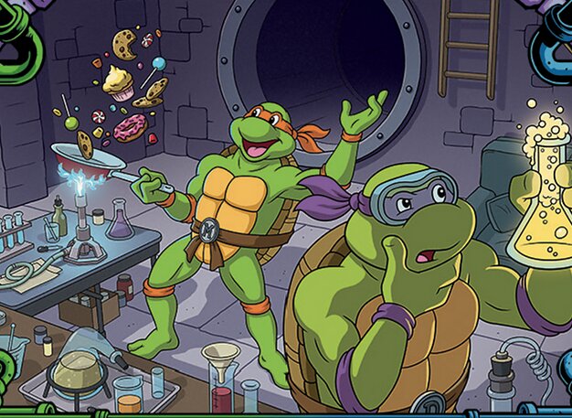 Mikey y Don, planificadores de fiestas