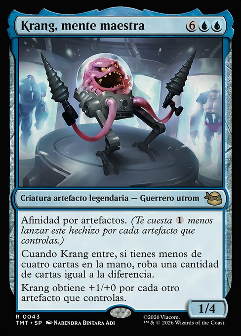 Krang, mente maestra