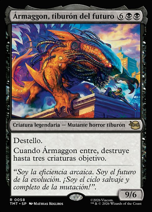 Ármaggon, tiburón del futuro