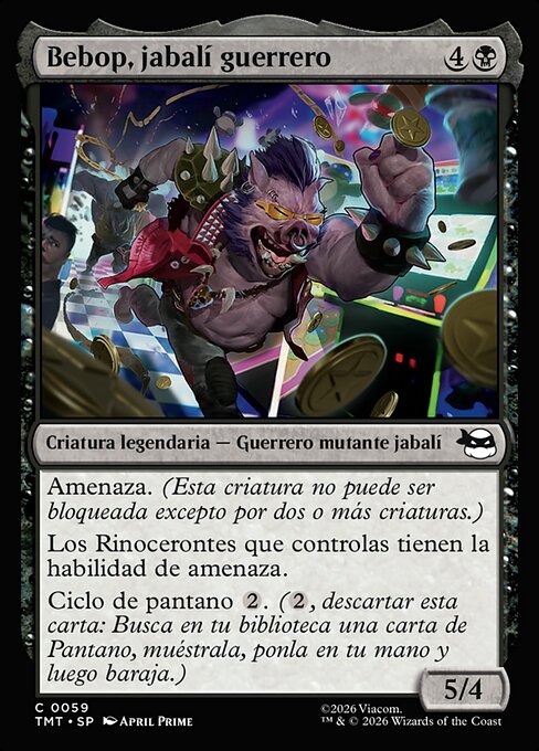 Bebop, jabalí guerrero