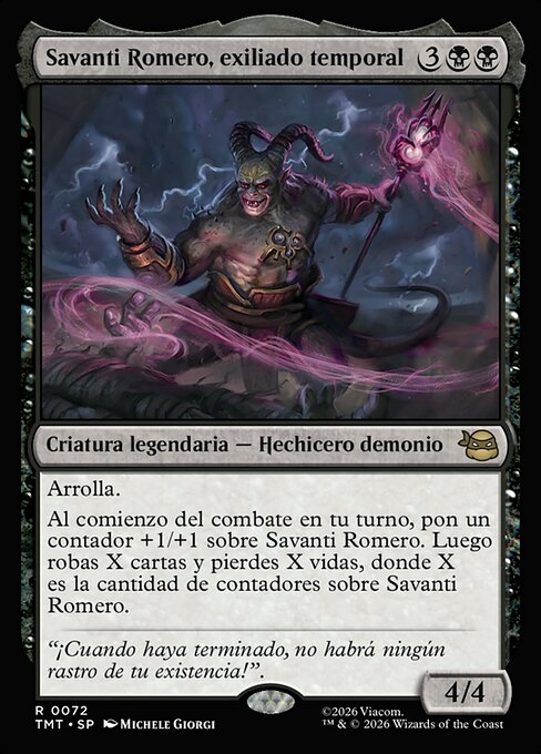 Savanti Romero, exiliado temporal