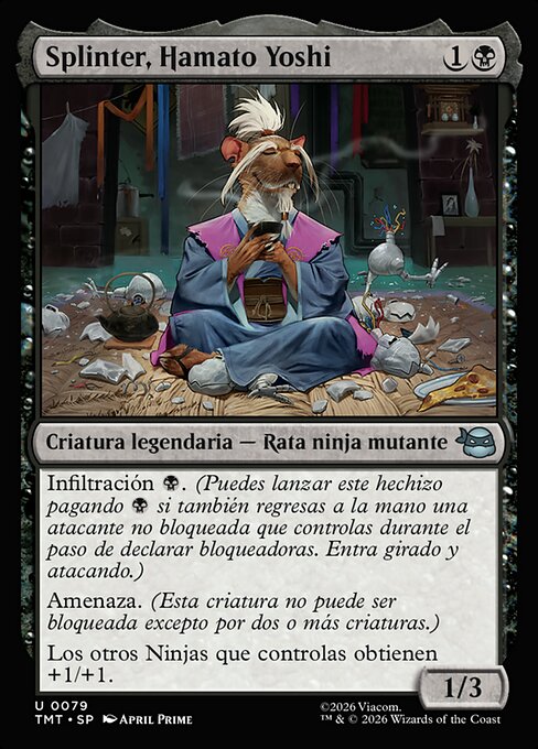 Splinter, Hamato Yoshi