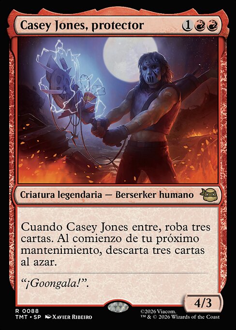 Casey Jones, protector