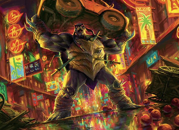 Slash, saccageur reptile