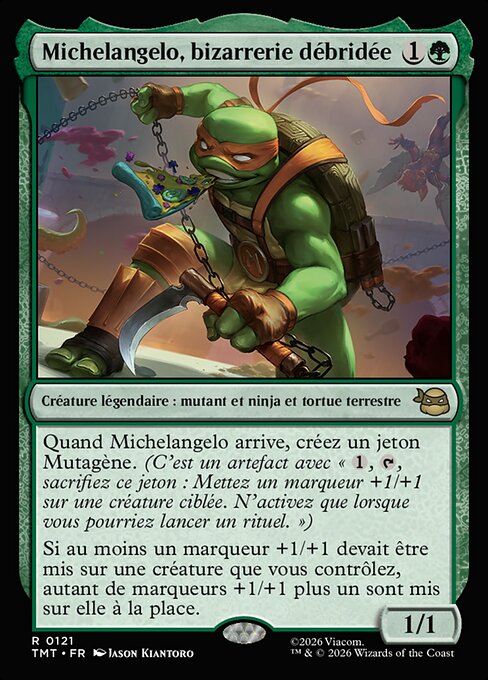 Michelangelo, bizarrerie débridée