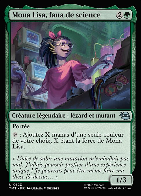 Mona Lisa, fana de science