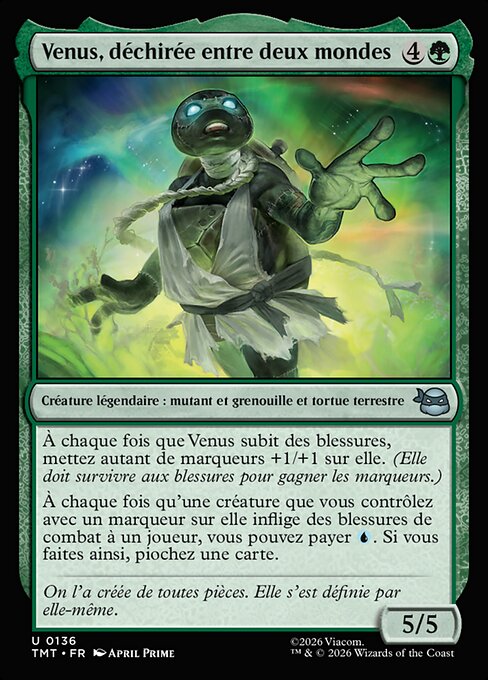 Venus, déchirée entre deux mondes