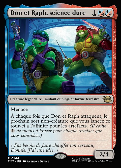 Don et Raph, science dure