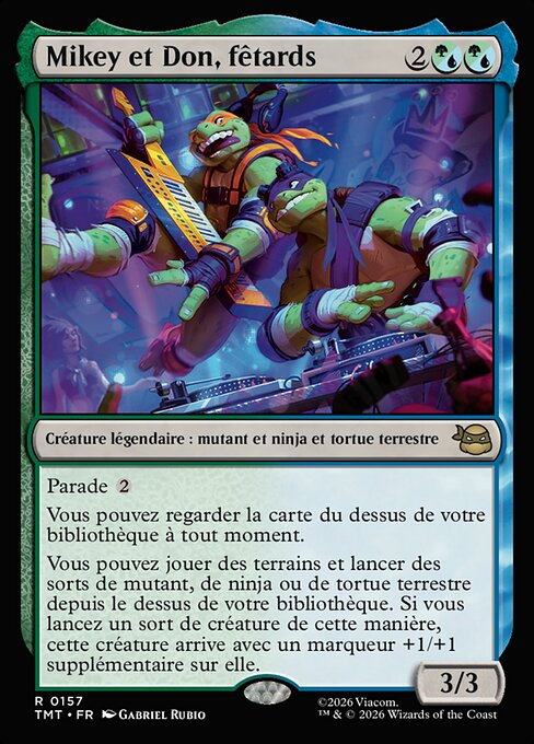 Mikey et Don, fêtards