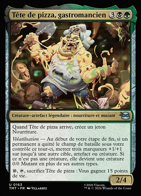 Tête de pizza, gastromancien