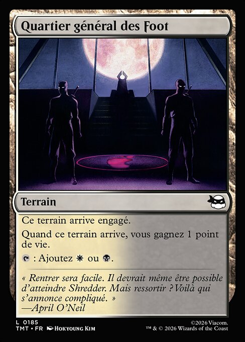 Quartier général des Foot