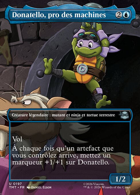 Donatello, pro des machines