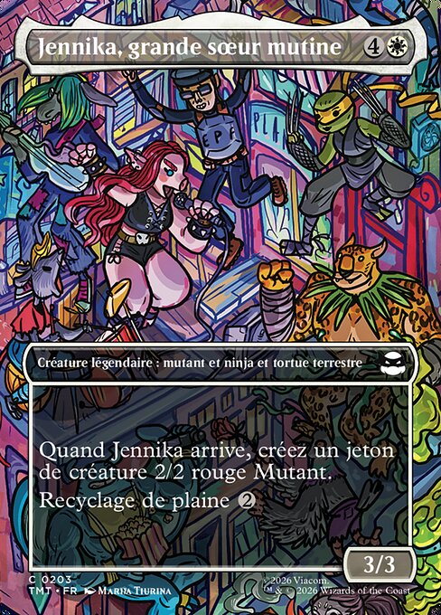 Jennika, grande sœur mutine