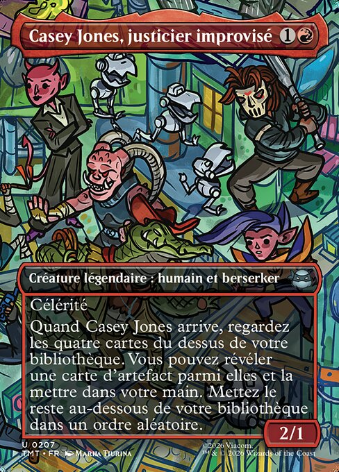 Casey Jones, justicier improvisé