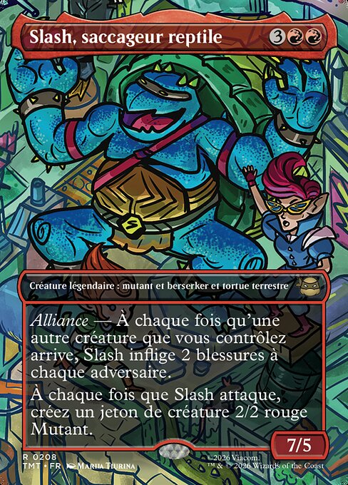 Slash, saccageur reptile