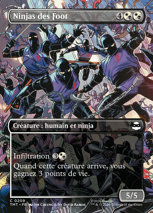 Ninjas des Foot