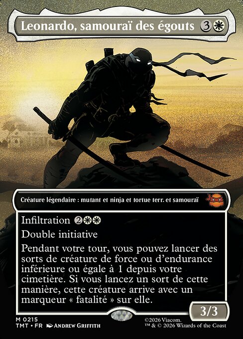 Leonardo, samouraï des égouts