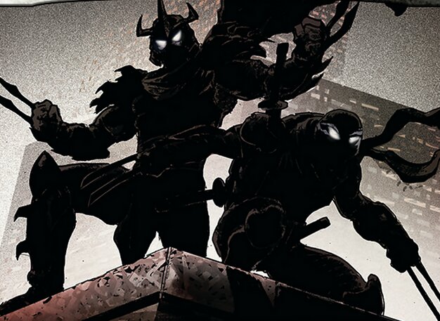 Dark Leo et Shredder